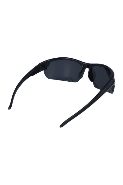 Half frame sport lenses BLACK