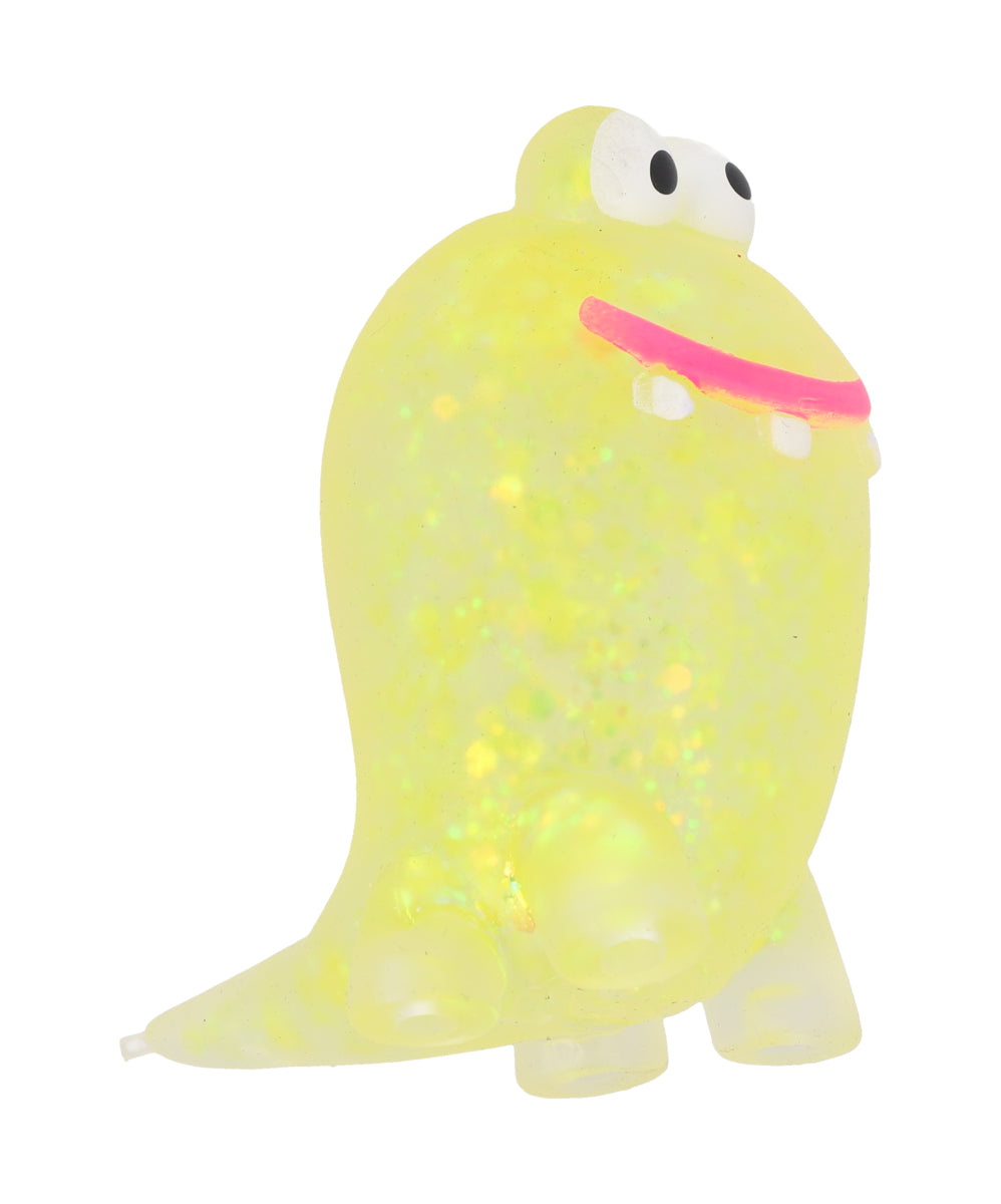 Squishy Rana Glitter Happy YELLOW