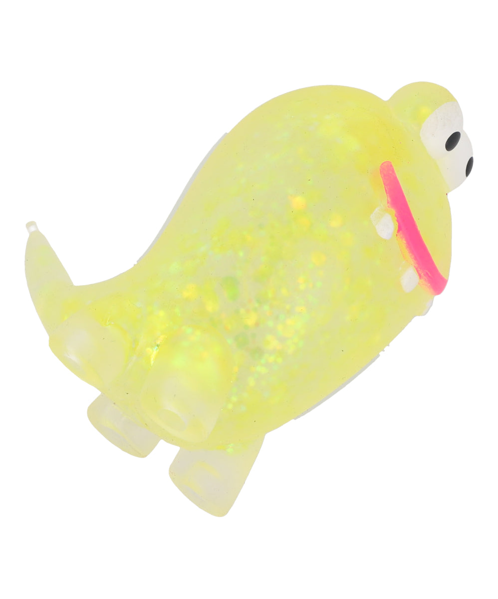 Squishy Rana Glitter Happy YELLOW