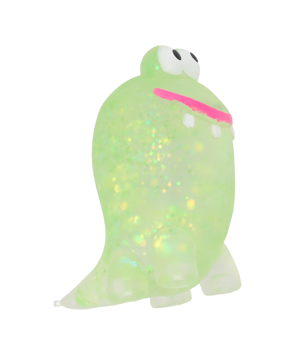 Squishy Rana Glitter Happy GREEN