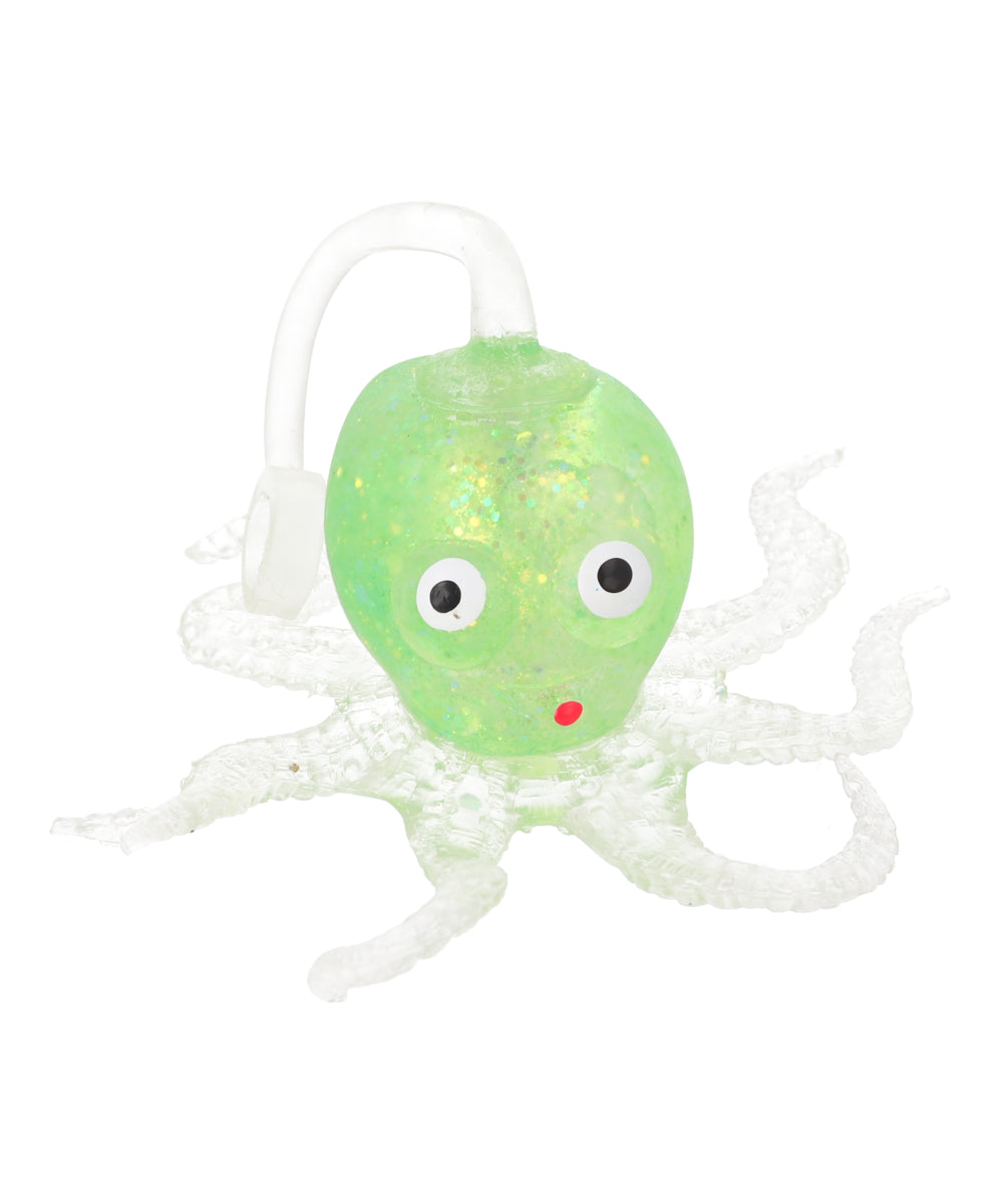 Squishy octopus glitter GREEN