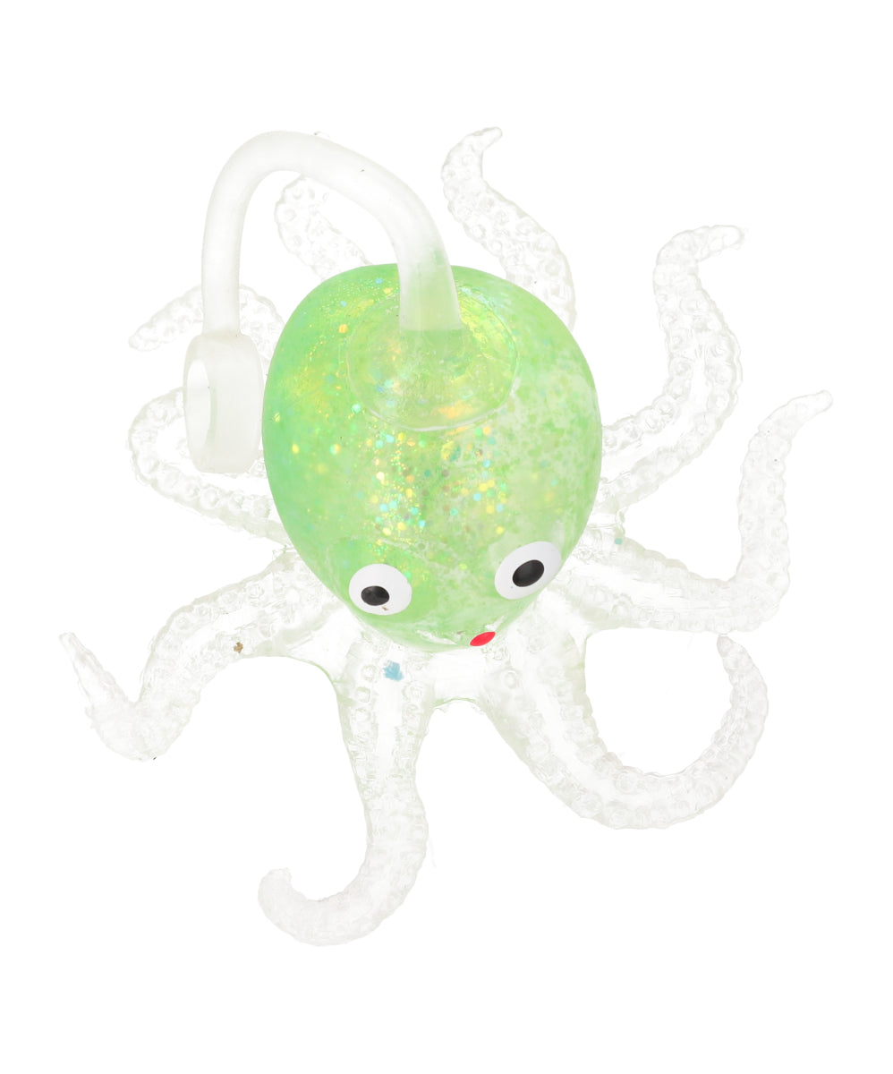 Squishy octopus glitter GREEN