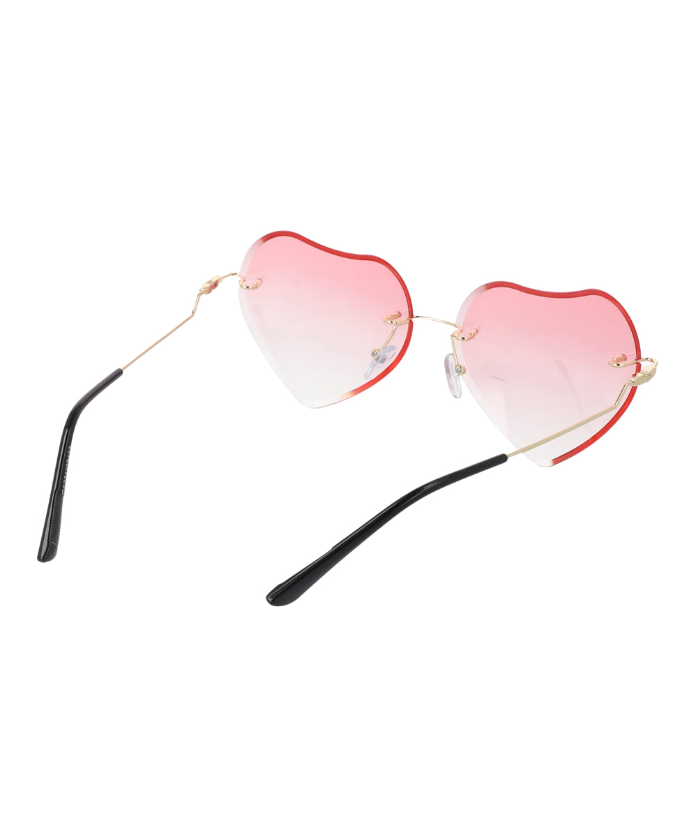 Lentes Corazon Degradado ROSA