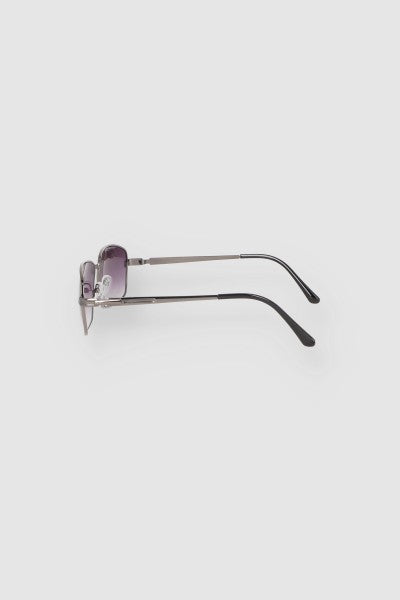 Rectangular retro lenses PURPLE