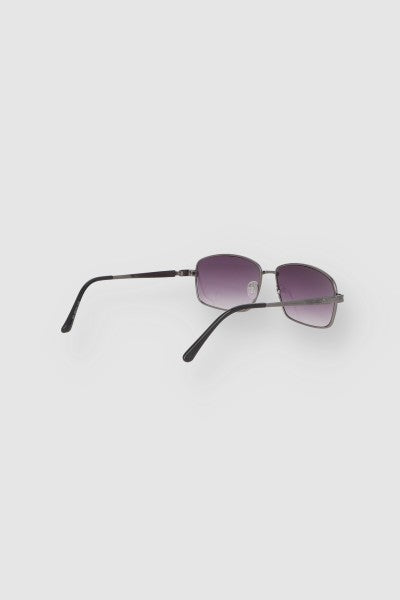 Rectangular retro lenses PURPLE