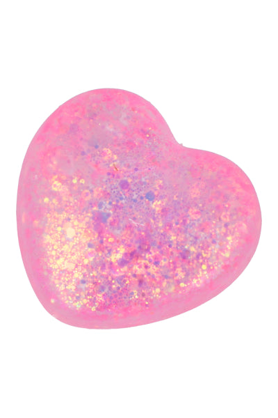 Squishy Corazon Glitter ROSA