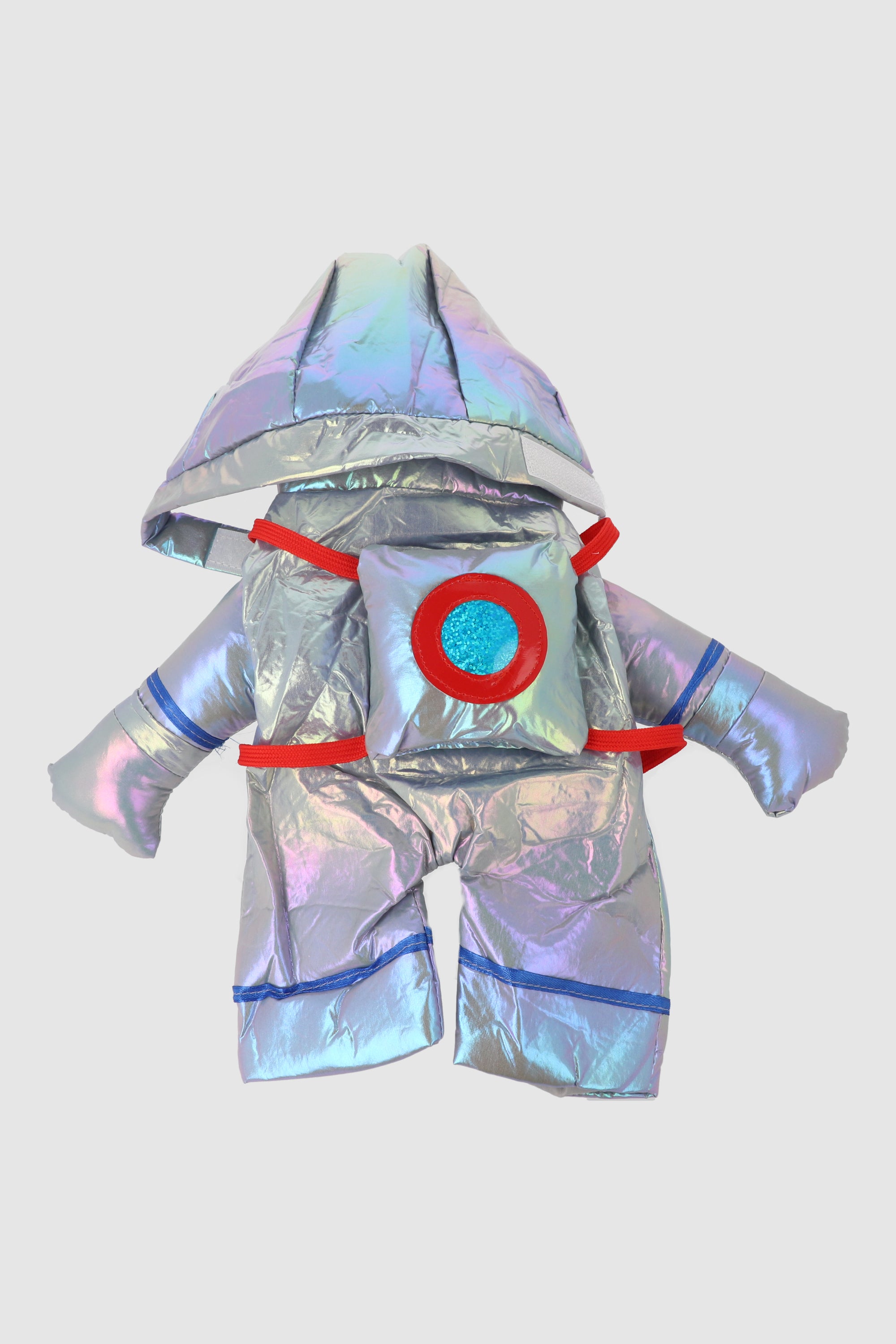 Astronaut pet costume SILVER