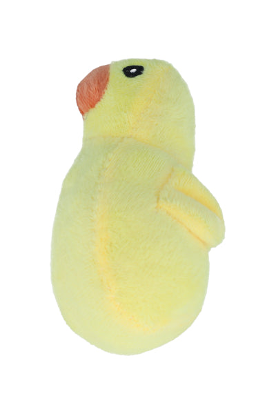 Juguete para mascota peluche pato AMARILLO