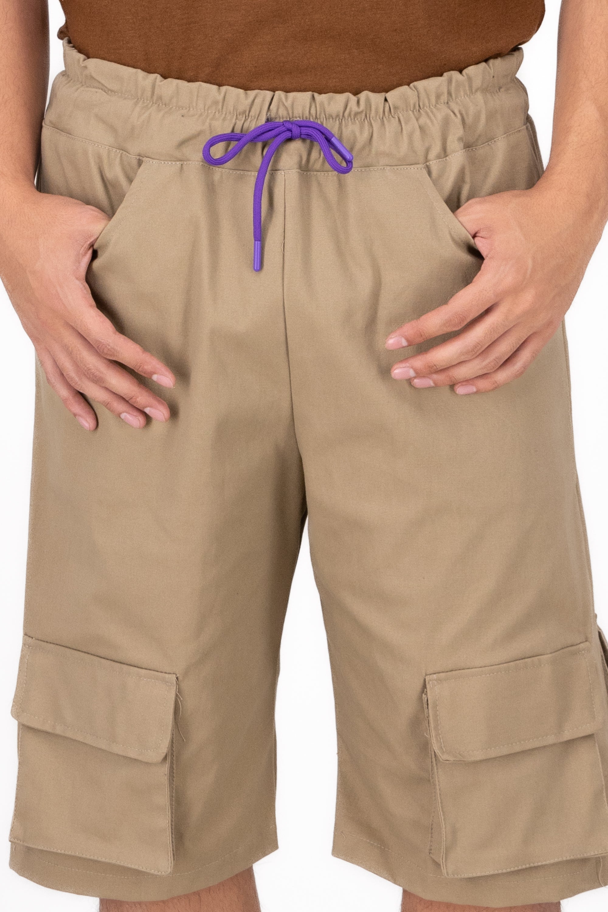 Double position shorts Khaki