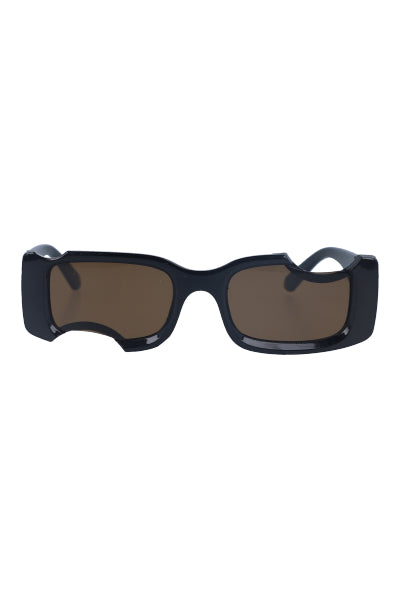 Lentes Rectangulares Corte NEGRO