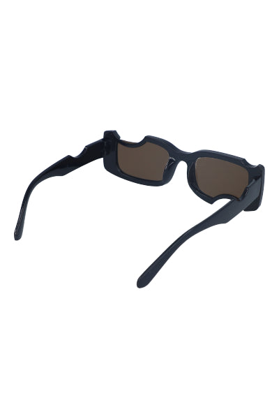 Lentes Rectangulares Corte NEGRO