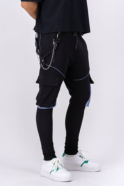 Jogger Belt pockets BLACK