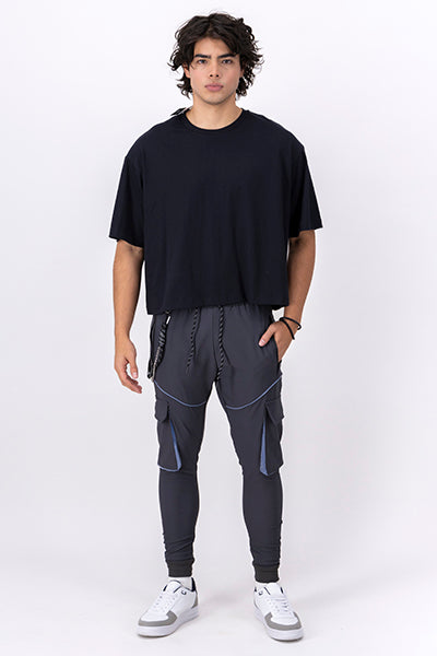 Jogger Belt pockets GREY