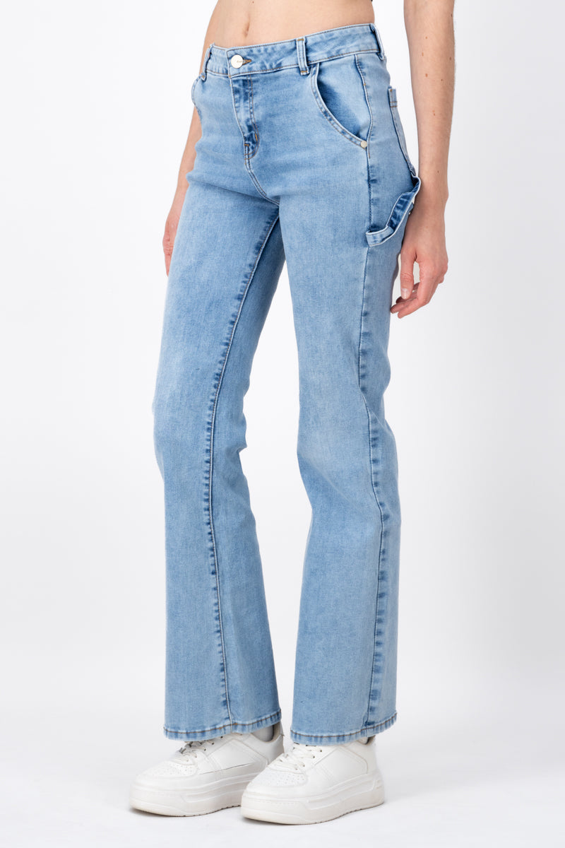 Straight Jeans ACID LIGHT