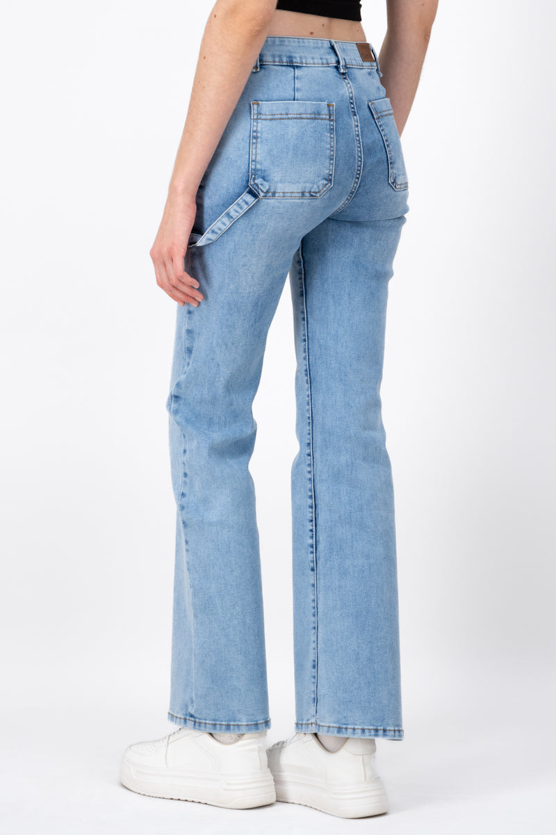 Straight Jeans ACID LIGHT