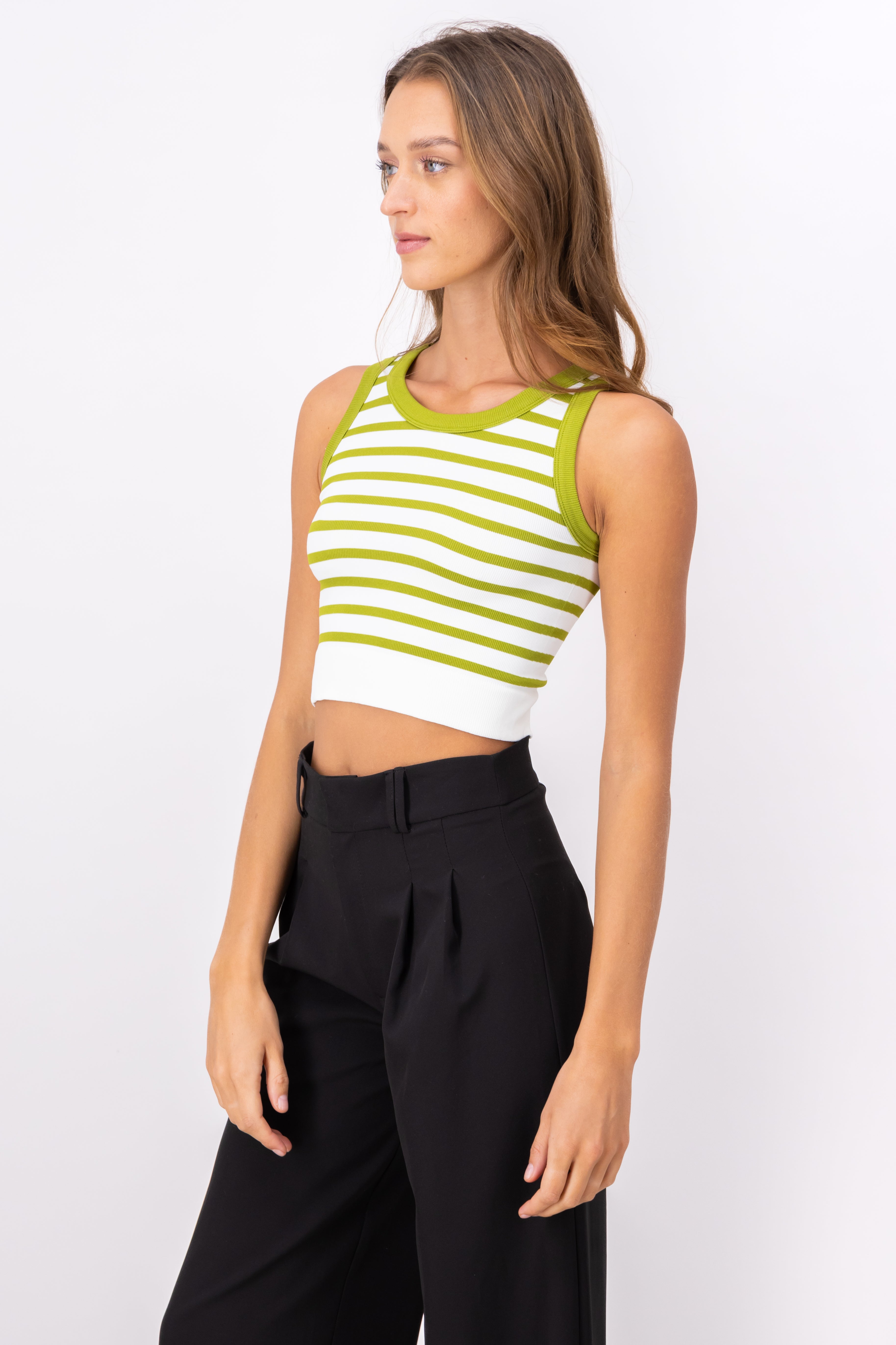 Mangaless Rayas Cropy Combo green
