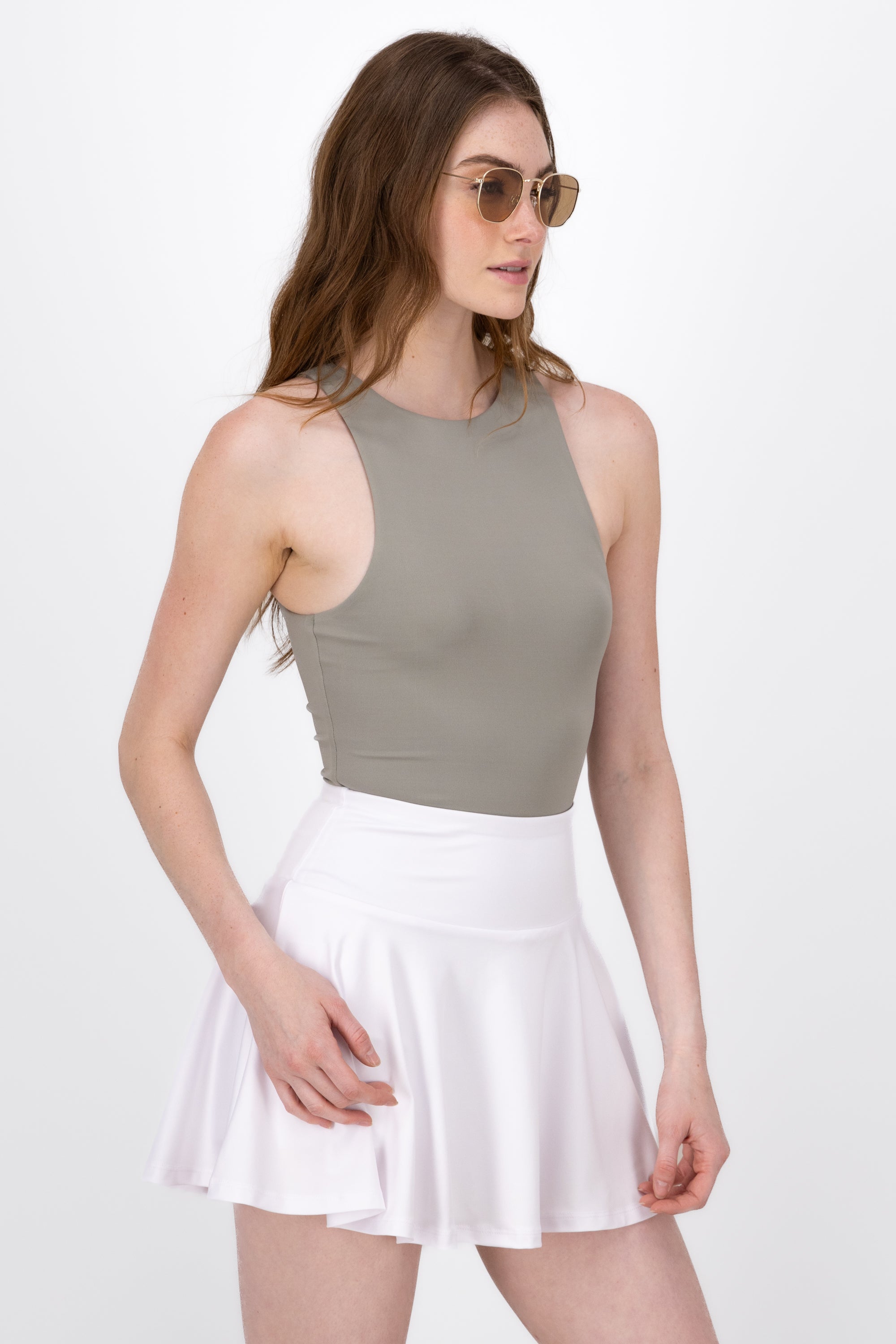 Bodysuit Smoothless Sleeves Sage