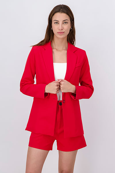 Smoking Saco Cablate button RED