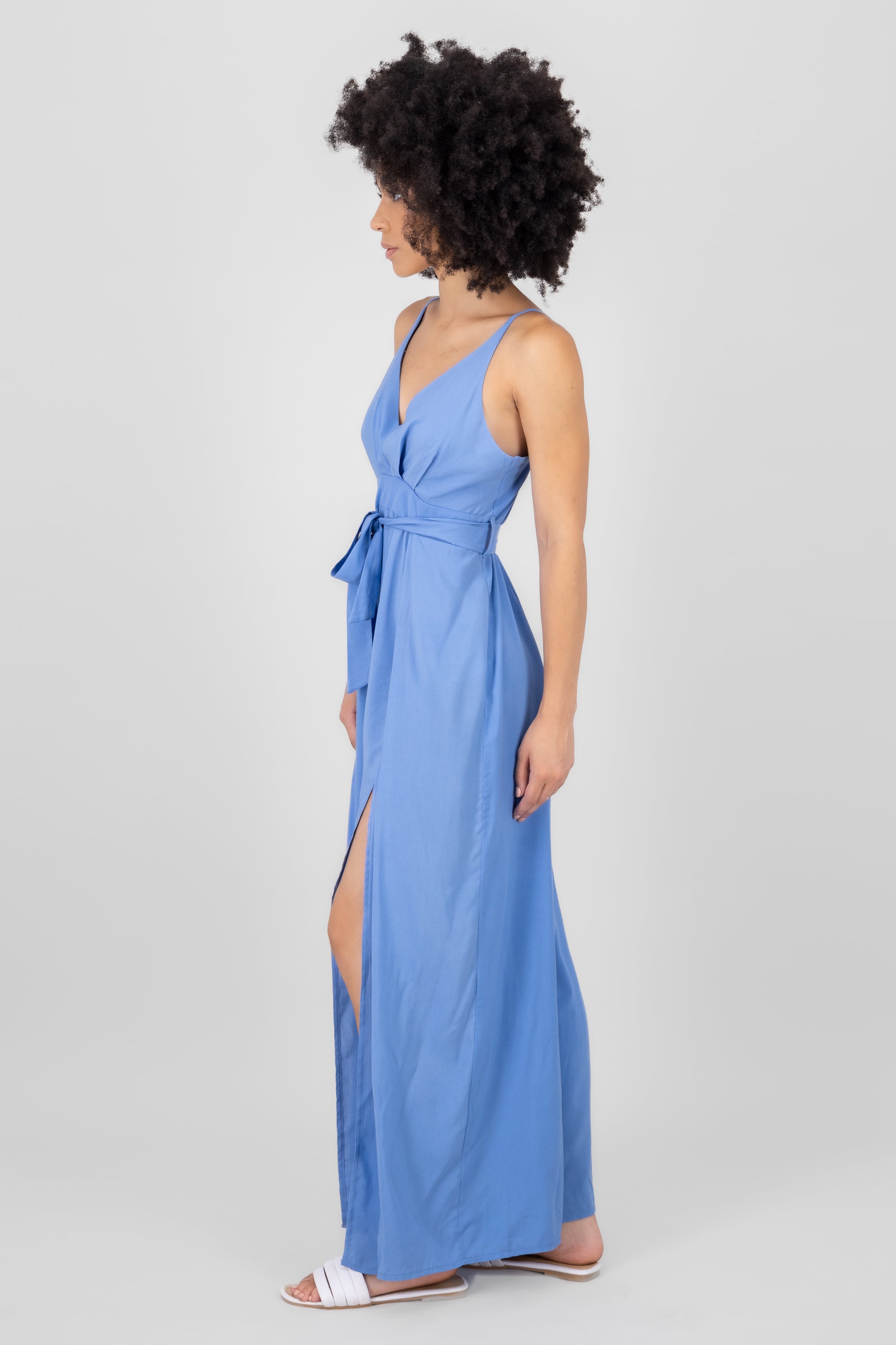 Jumpsuit Abertura Piernas AZUL CIELO