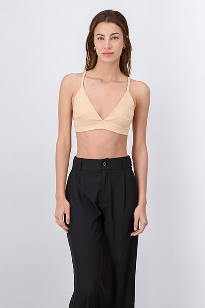 Top Crop Tirantes Cruzados NUDE