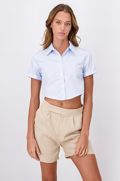 Short manga crap shirt Combo blue
