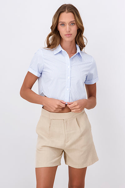 Short manga crap shirt Combo blue