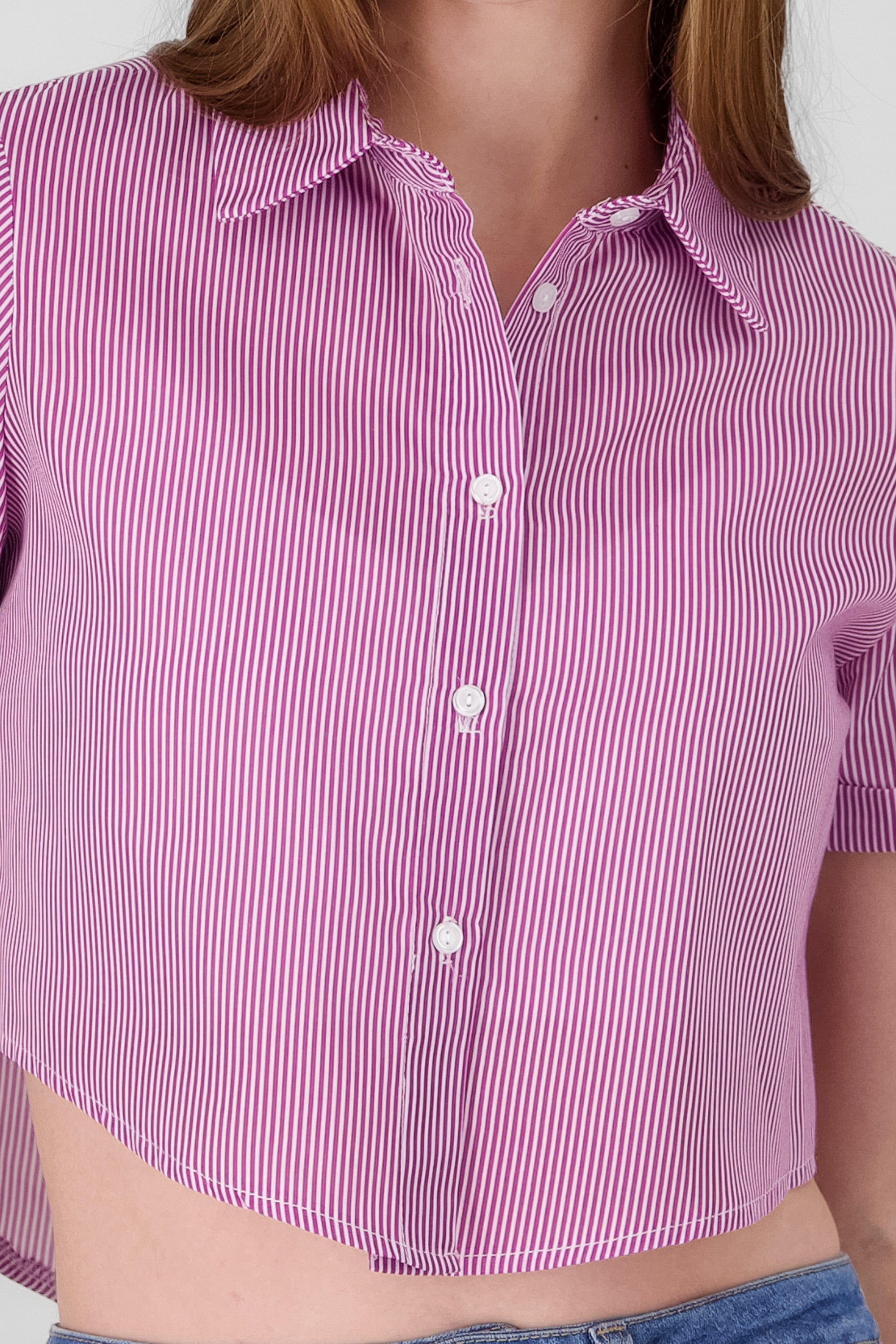 Short manga crap shirt MAGENTA