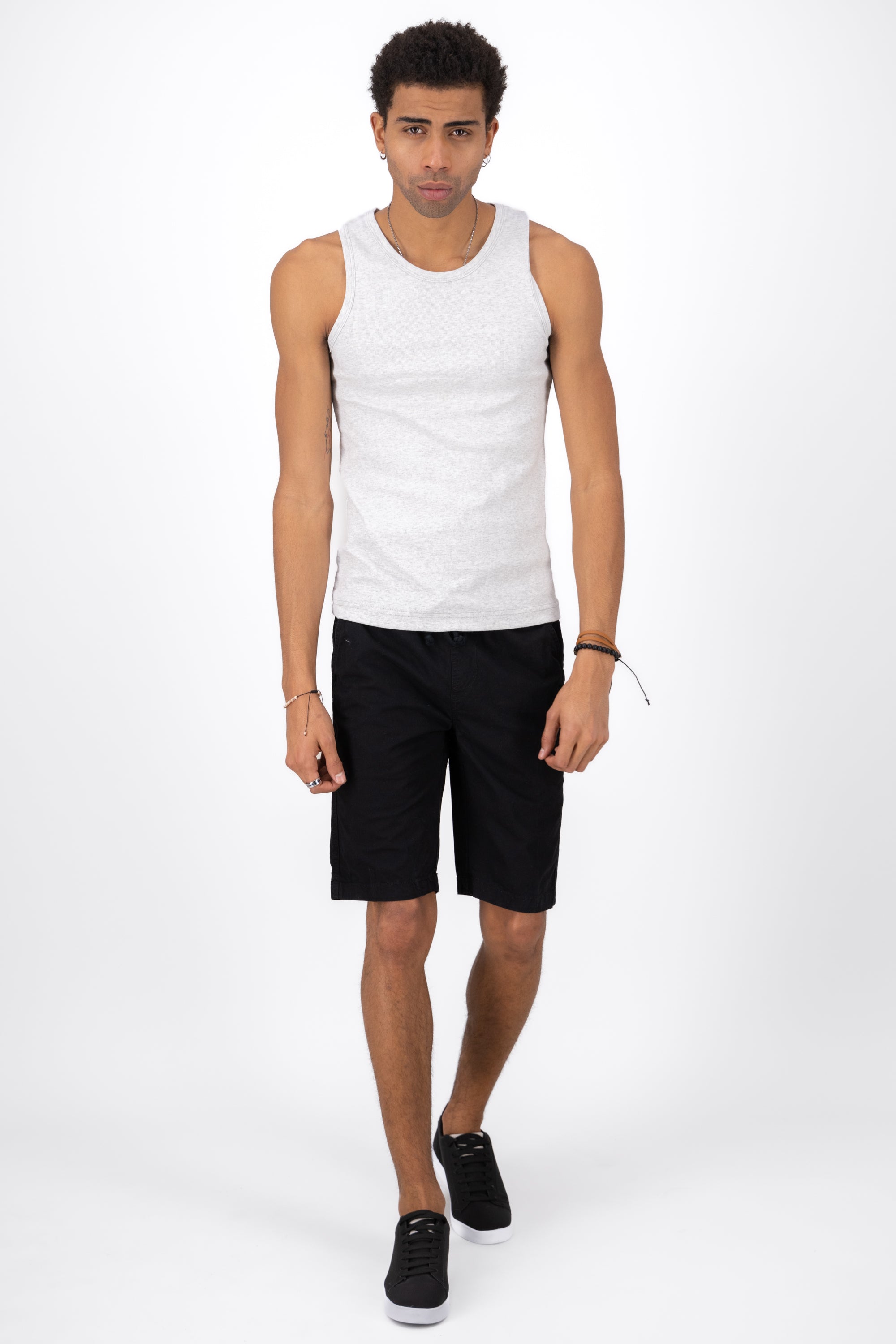 Basic safari shorts BLACK