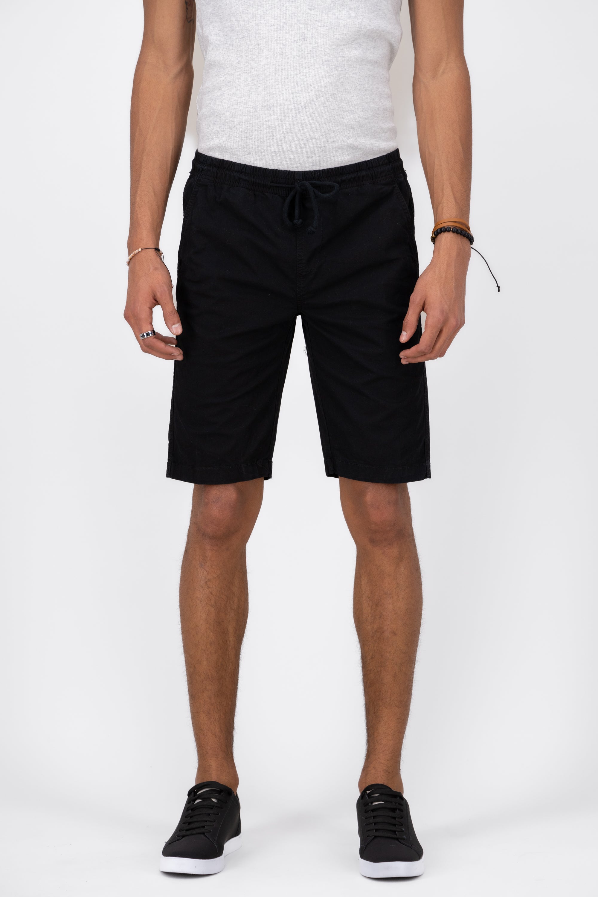 Basic safari shorts BLACK