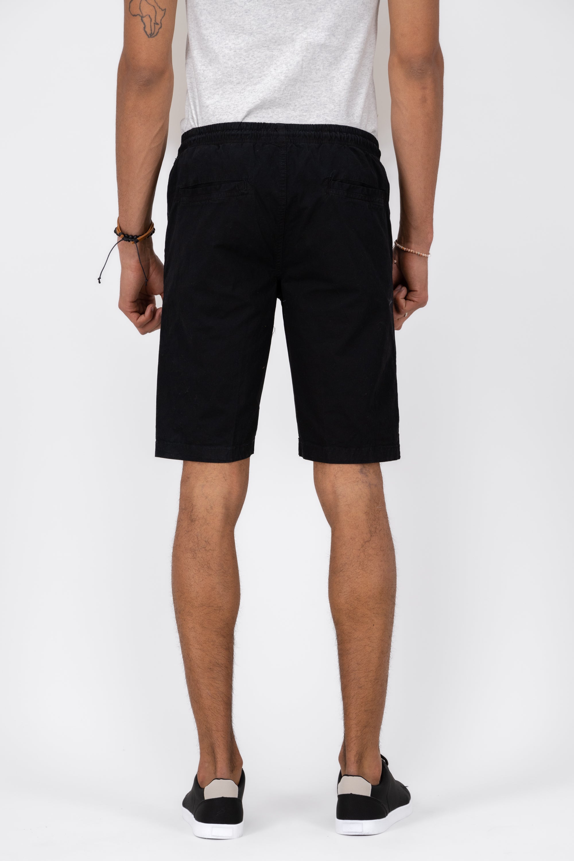 Basic safari shorts BLACK