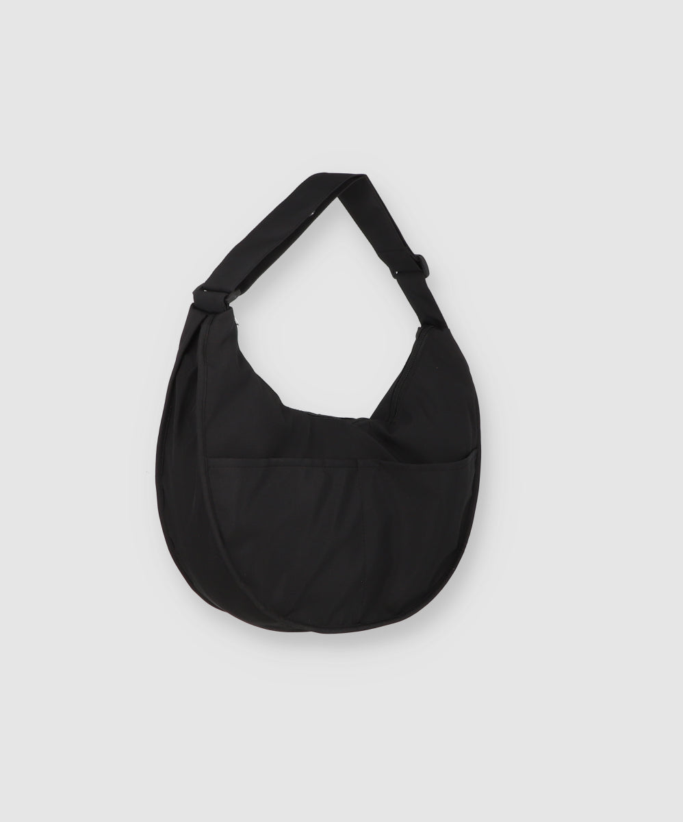 Nylon Middle Big Bag BLACK