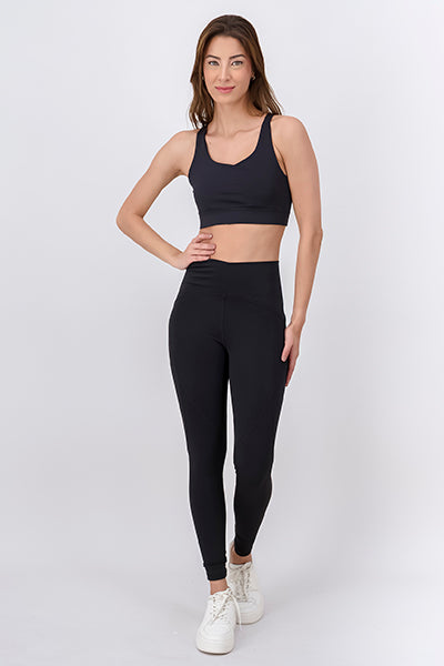 Leggings Liso NEGRO