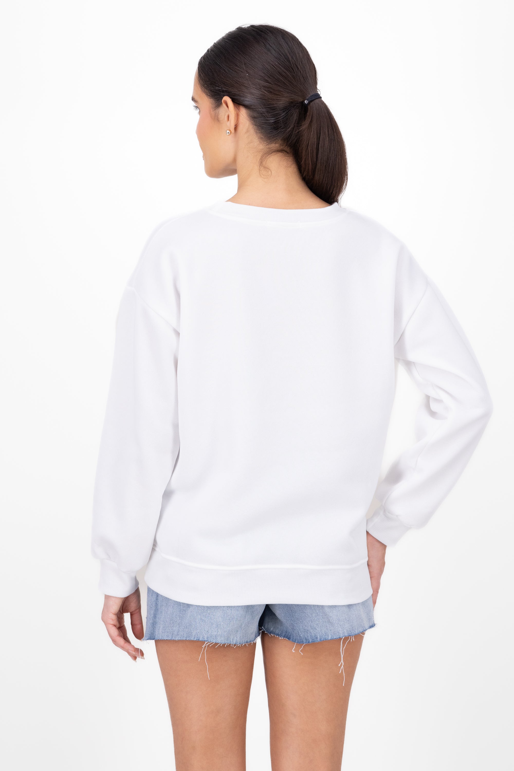 Saint Paradiso sweatshirt WHITE