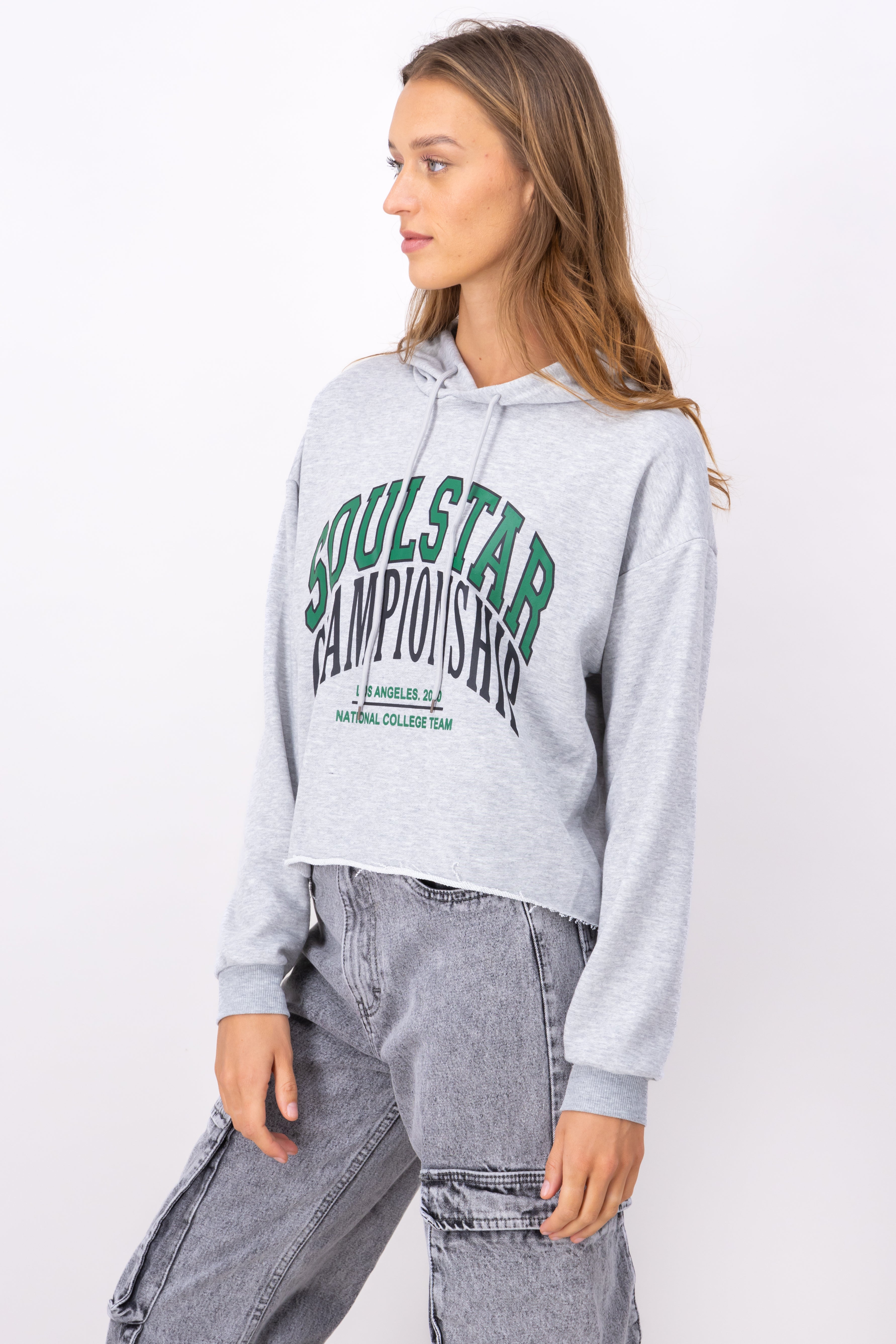 California Hoodie sweatshirt GREY