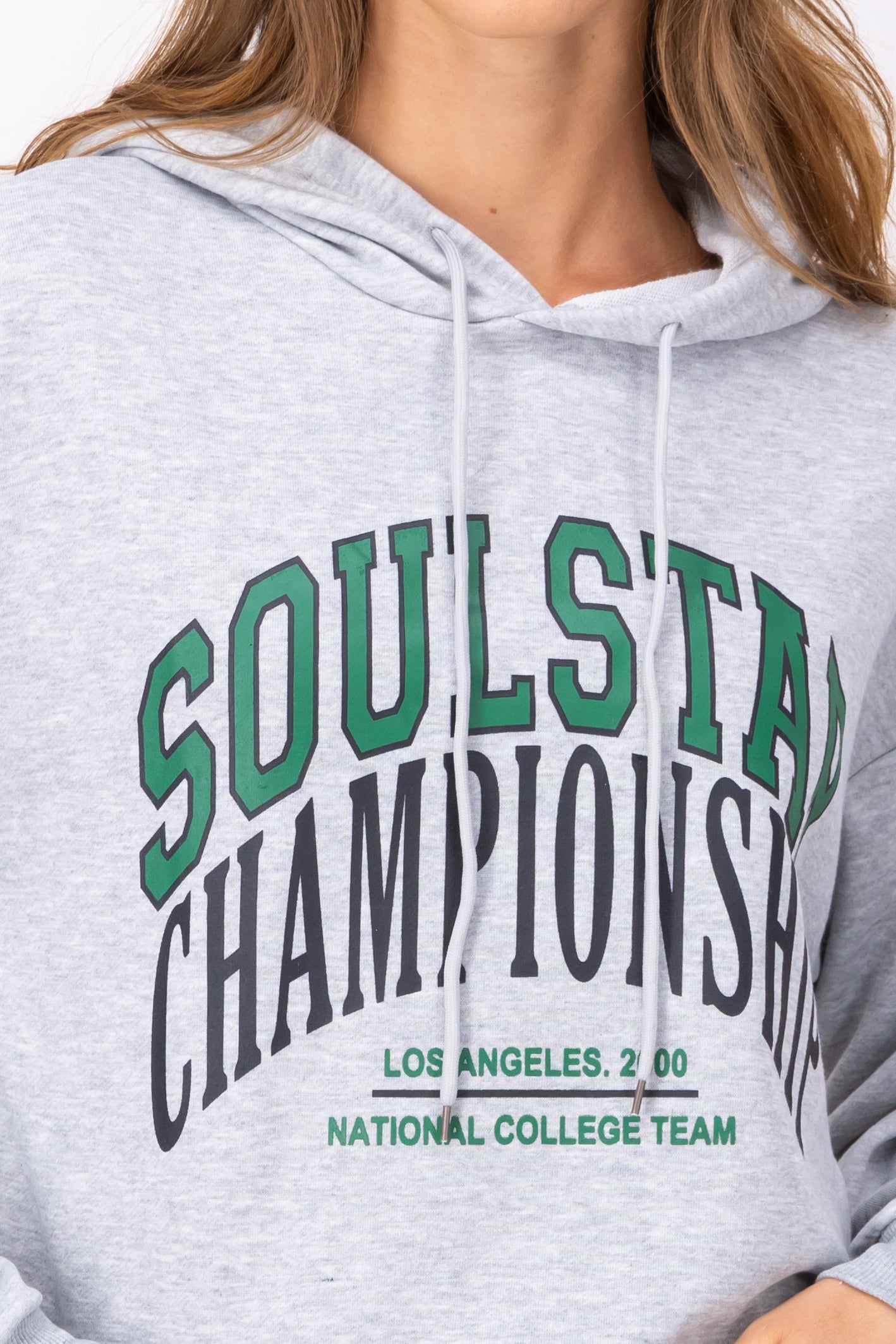 California Hoodie sweatshirt GREY