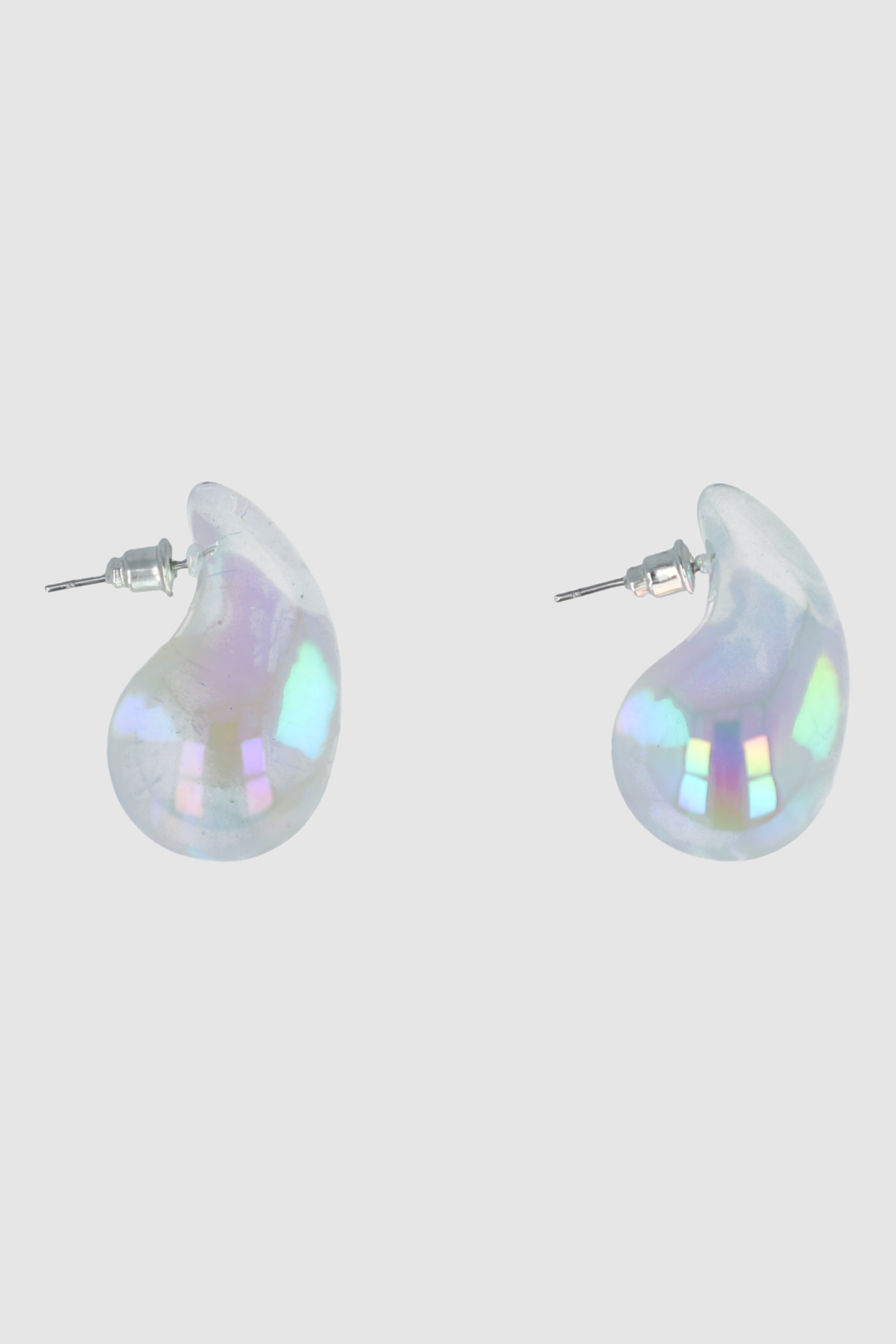 Aretes Gota Transparente TRANSPARENTE