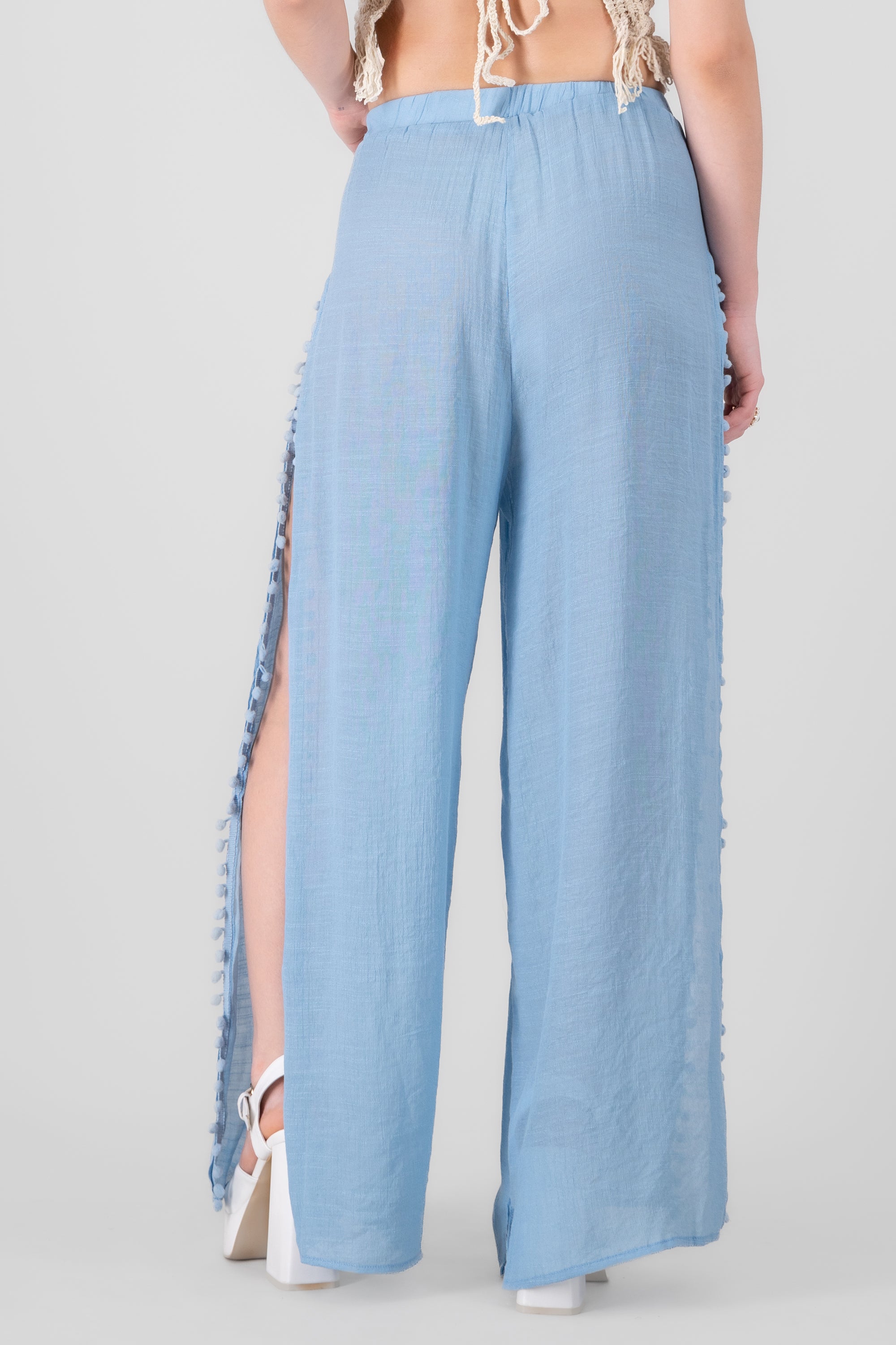 Pantalon Abertura AZUL CIELO