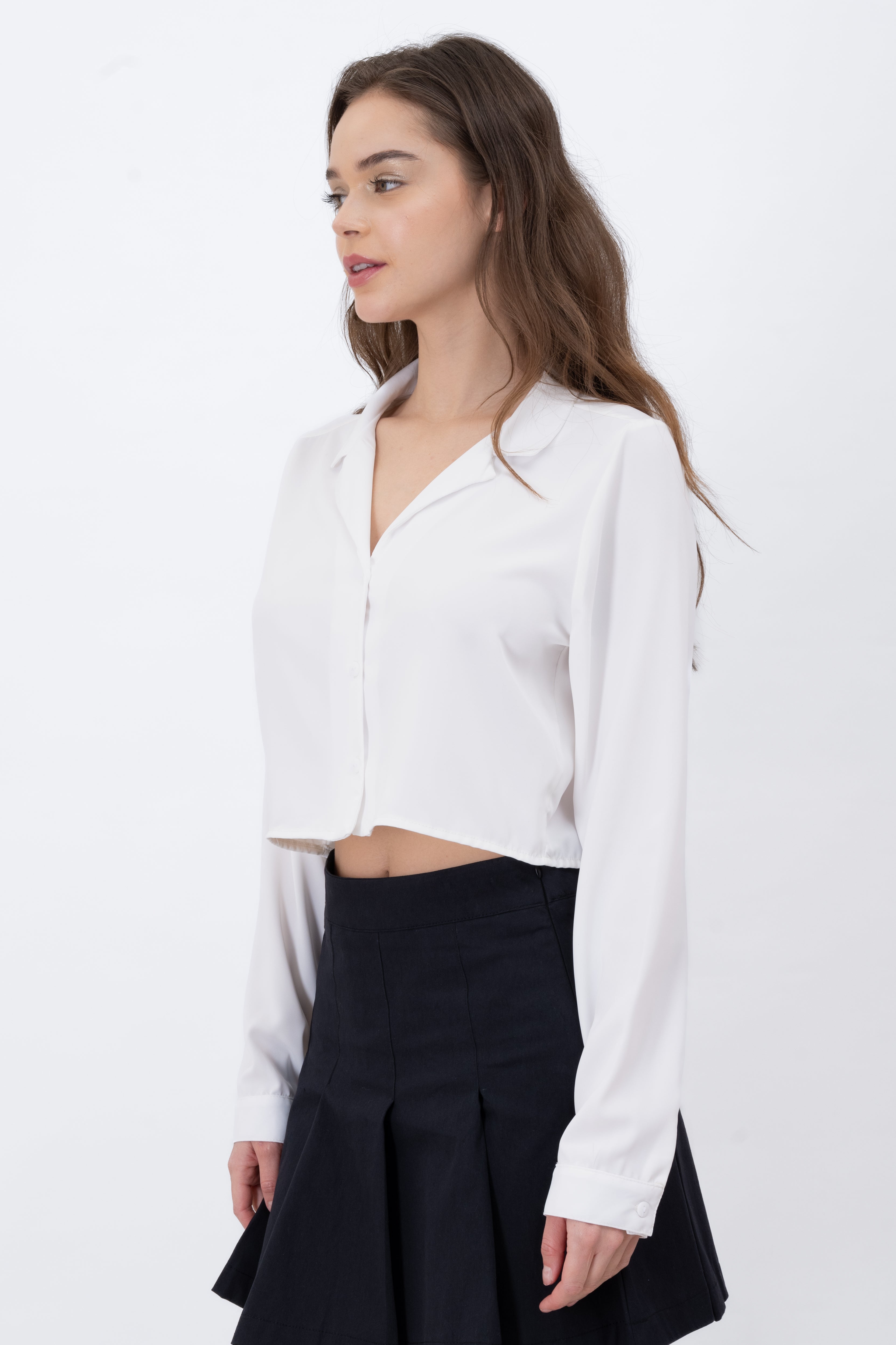 Lisa long sleeve shirt WHITE