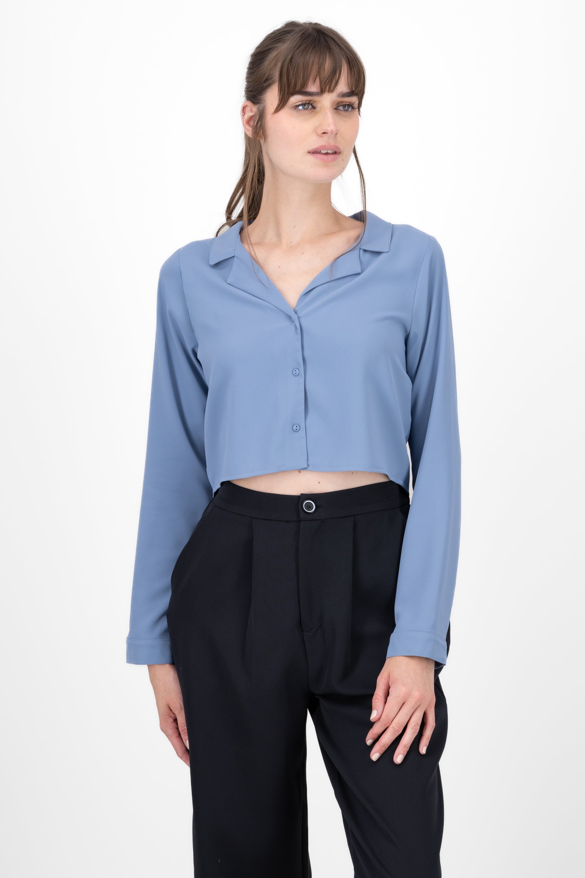 Lisa long sleeve shirt INDIGO