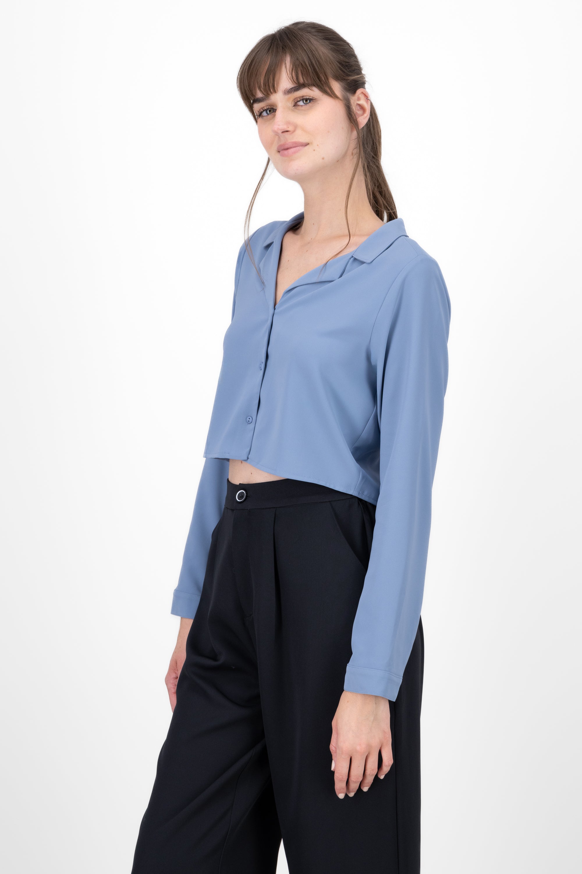 Lisa long sleeve shirt INDIGO