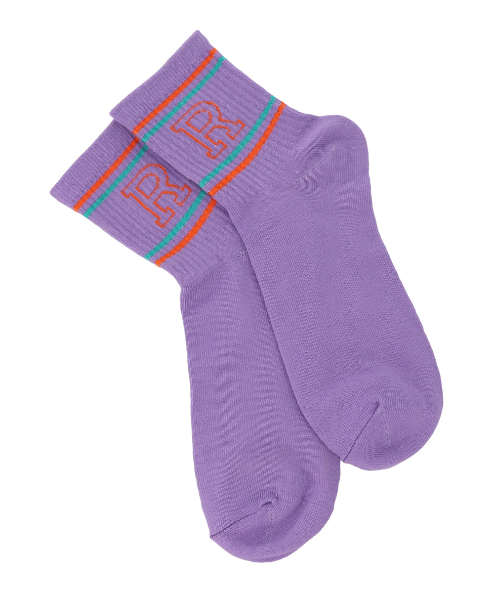 CALCETIN RAYA LETTER PURPLE