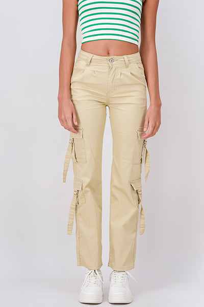 Wide leg pants Khaki