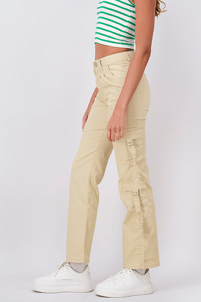 Wide leg pants Khaki