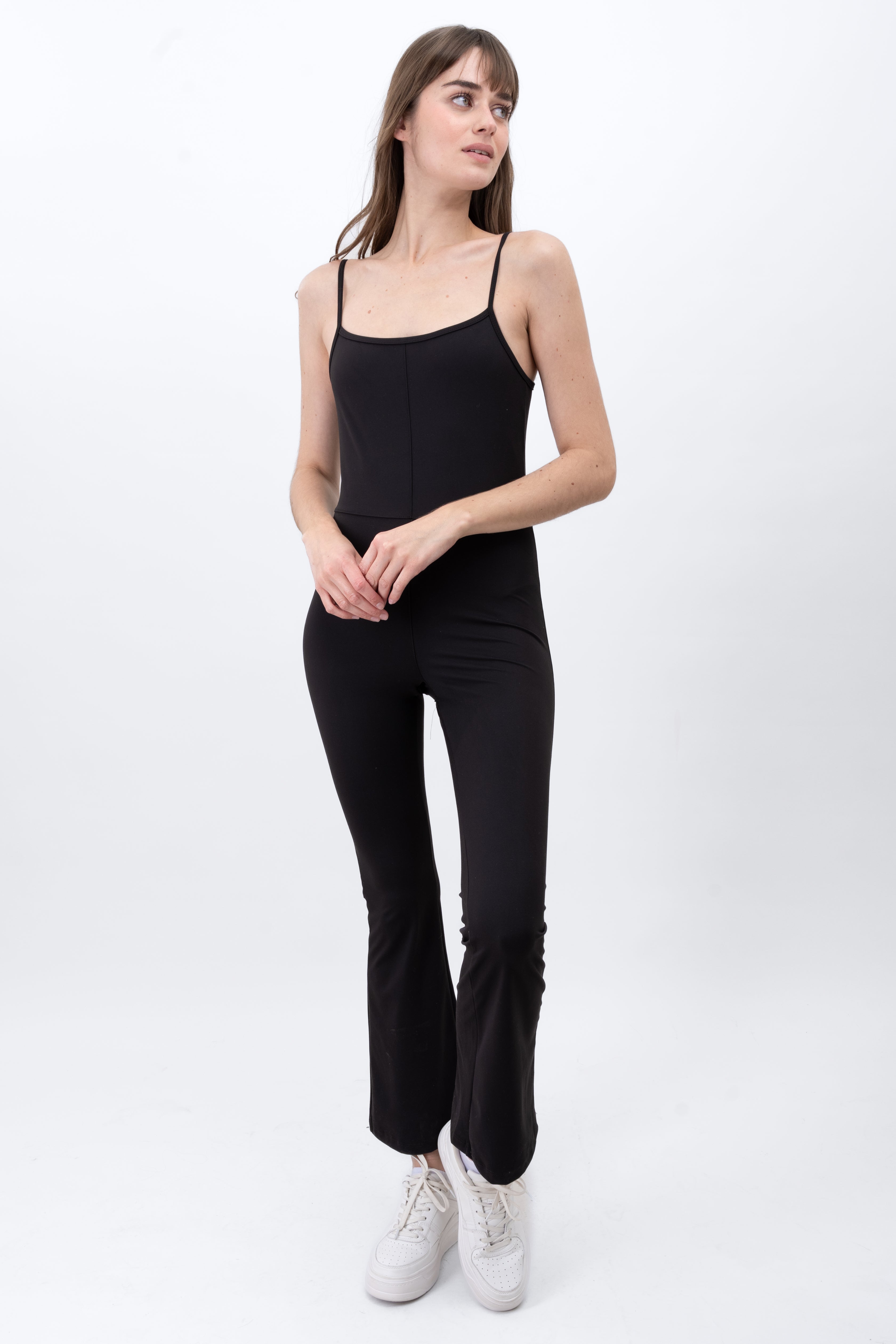 Jumpsuit Liso Tirantes NEGRO