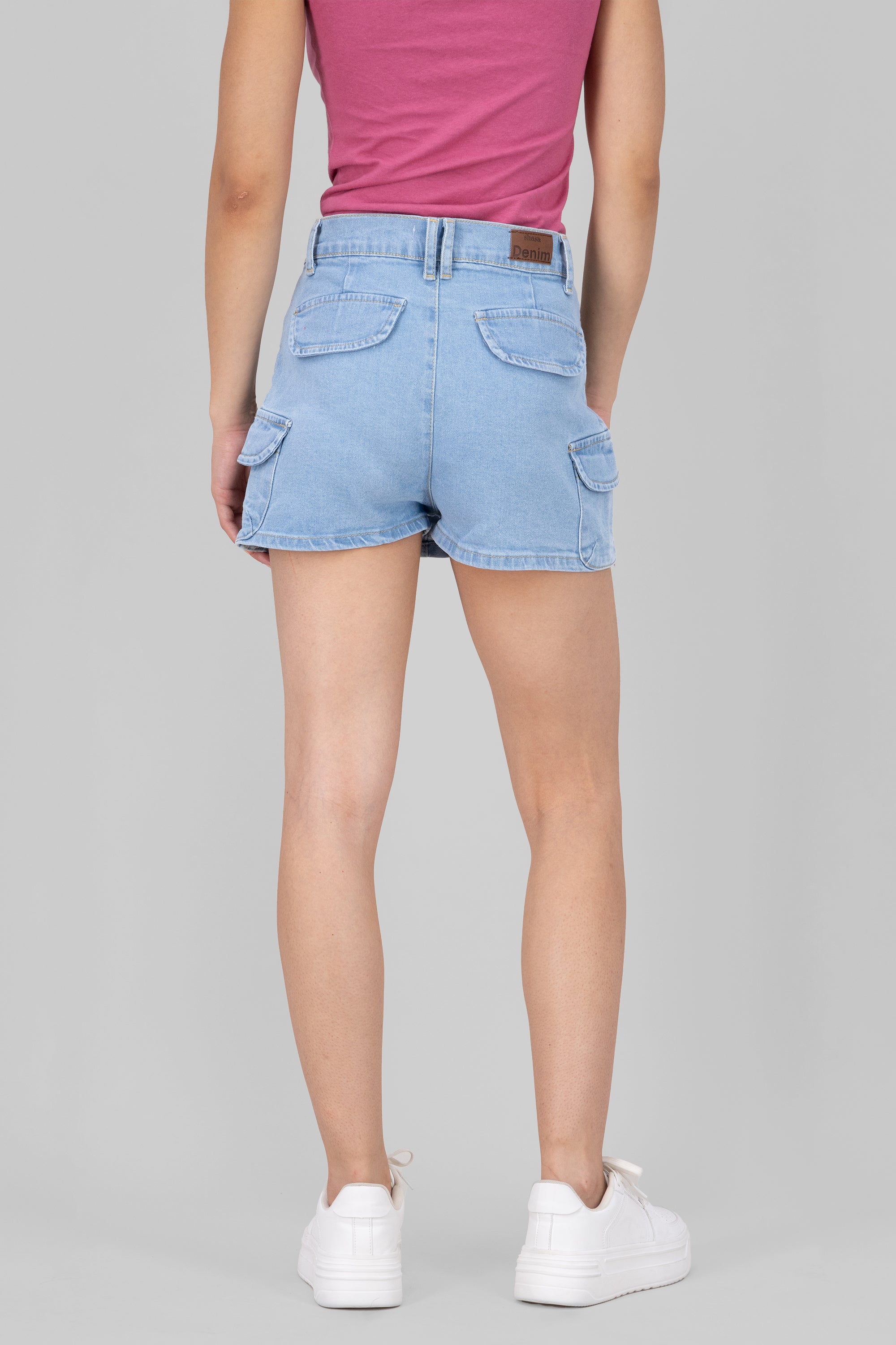 Short Skirt 3 Bags BleACHED