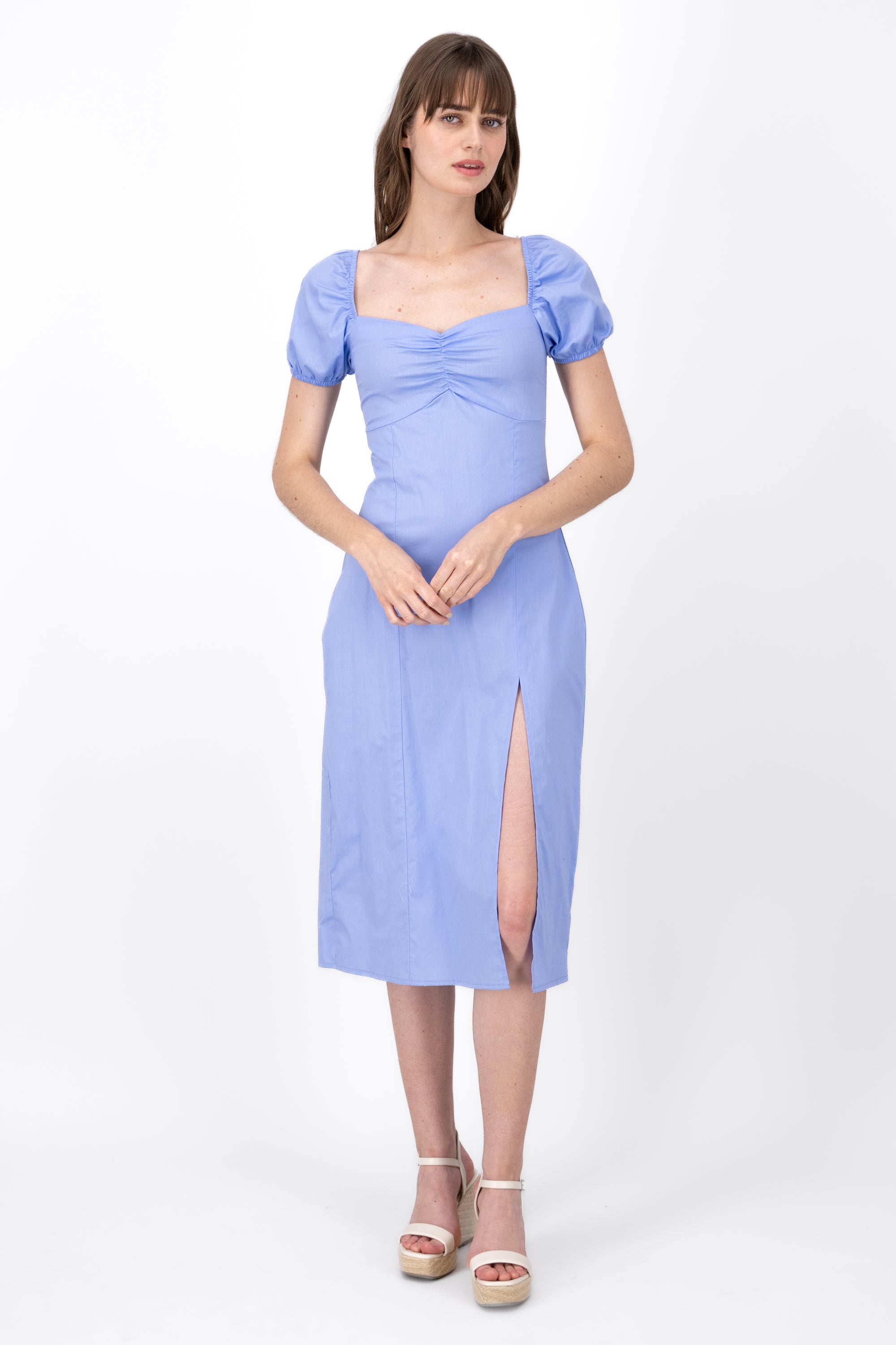 MIDI DRESS PUBLICADAS Sky blue