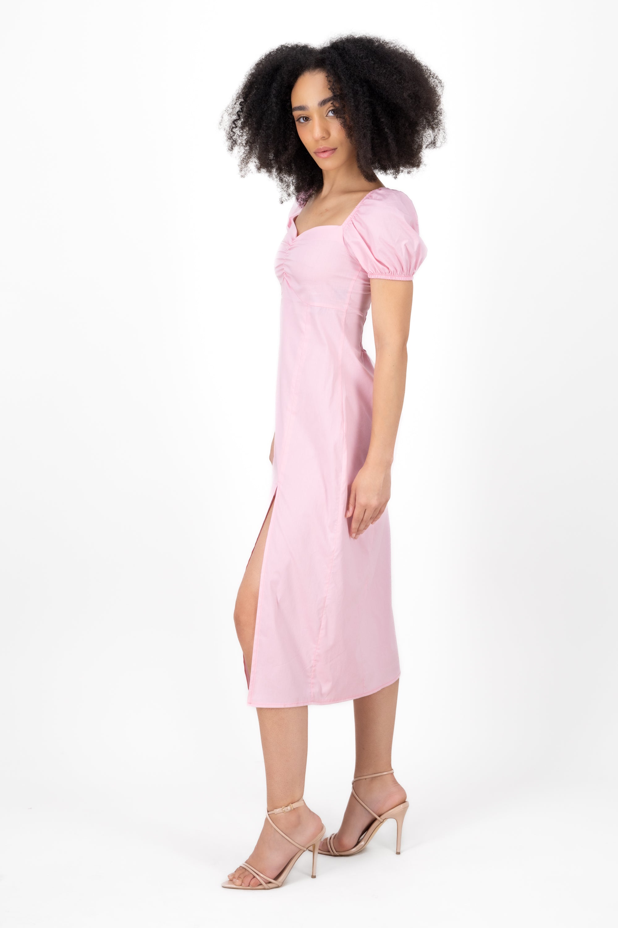 MIDI DRESS PUBLICADAS Pastel pink