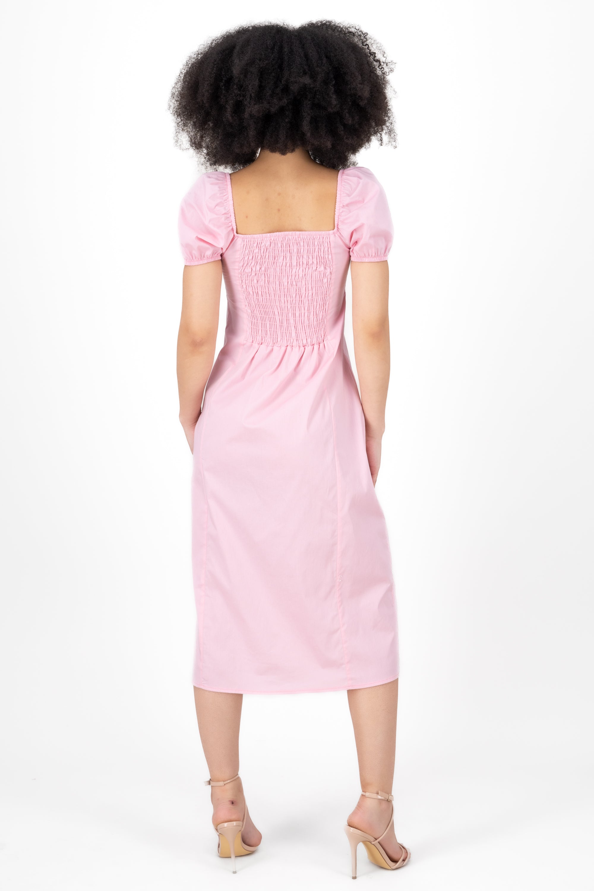 MIDI DRESS PUBLICADAS Pastel pink