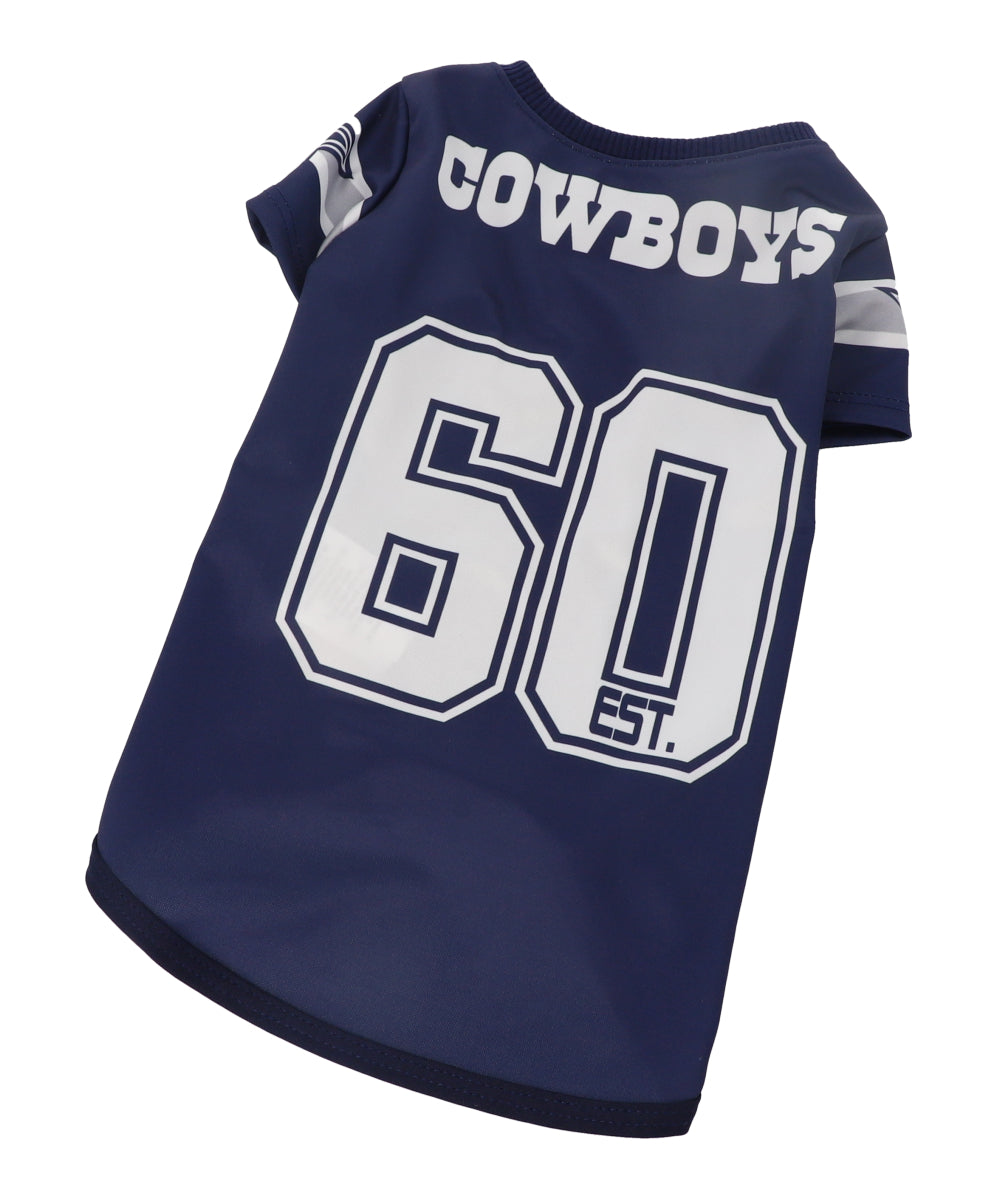 Playera Para Mascota Cowboys 60 AZUL