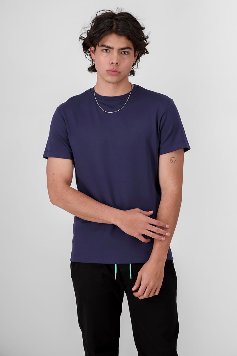 Basic Fit shirt MARINE